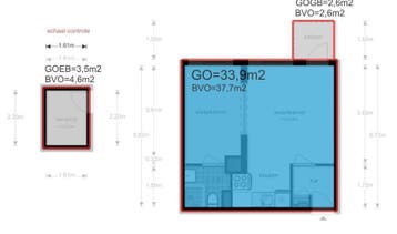 Te Huur 2 Kamer Appartement Van Nijenrodeweg In Amsterdam, Huizen en Kamers, Direct bij eigenaar, Appartement, Amsterdam, Amsterdam