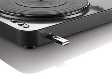 Lenco Platenspeler met Bluetooth - LBT-120BK - Zwart, Verzenden, Zo goed als nieuw
