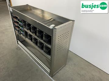 Aluca bedrijfswageninrichting 1250x420x950mm (3213), Auto diversen, Ophalen of Verzenden