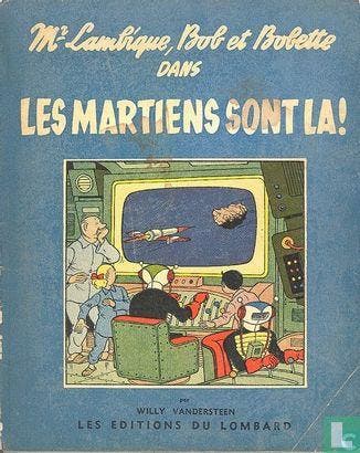 Suske en Wiske - Les Martiens sont là! - 1956, Boeken, Stripboeken, Eén stripboek, Verzenden, Gelezen, Vandersteen, Willy.