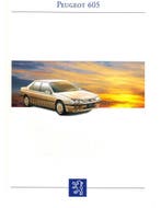 1993 PEUGEOT 605 BROCHURE NEDERLANDS, Nieuw, Peugeot, Author
