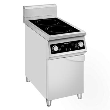 GGM Gastro | Inductie kookplaat - 400x700mm - 10,0 kW - 2 |, Verzenden, Nieuw in verpakking, Fornuis, Frituur en Grillen