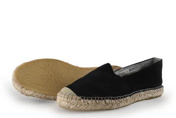 Manfield Espadrilles in maat 38 Zwart, Verzenden, Zwart, Manfield, Gedragen