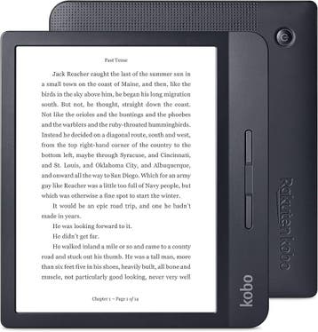 Kobo Libra H2O E-reader 7 Inch - Zwart, Verzenden, Zo goed als nieuw