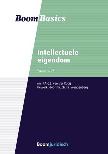9789462905054 Boom Basics - Intellectuele eigendom, Verzenden, Zo goed als nieuw, P.A.C.E. van der Kooij