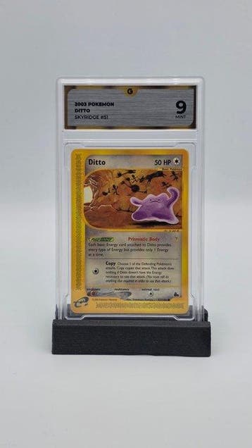 Pokémon - 1 Graded card - Ditto 51 - GG 9 - WOTC - Skyridge, Nieuw