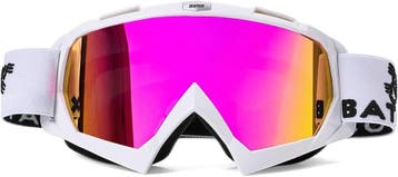 Motorcrossbril Wit Lila - Stoere MTB bril | 41% KORTING, Motorcrosskleding, Heren, Ophalen of Verzenden, Viking Choice