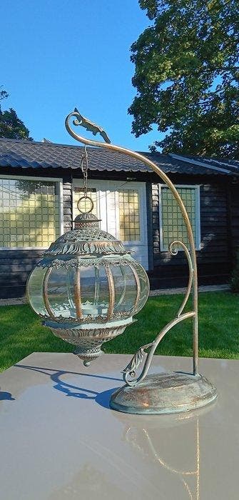 Indrukwekkende decoratieve lantaarn - Lantaarn - IJzer -