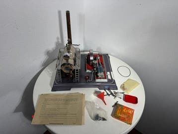 Stoommachine - Wilesco - Metaal - 1960-1970 -, Antiek en Kunst