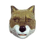 Masker wolf plastic, Verzenden, Nieuw, Feestartikel