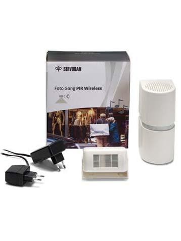 Draadloze PIR-fotogongset 230VAC/12VDC - 33-450, Verzenden, Nieuw, Overige typen