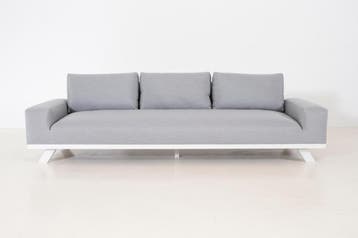 Flow. Easey 3-zits loungebank lead chiné |, Ophalen of Verzenden, Nieuw