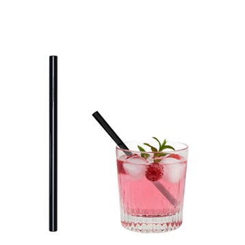 GGM Gastro | (50 stuks) Glazen rietjes - 150mm - ø 8mm - |, Verzenden