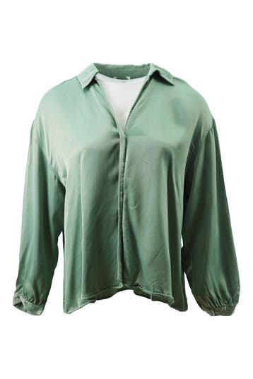 American Vintage Blouse in maat M Groen, Kleding | Dames, American Vintage, Verzenden, Gedragen, Groen