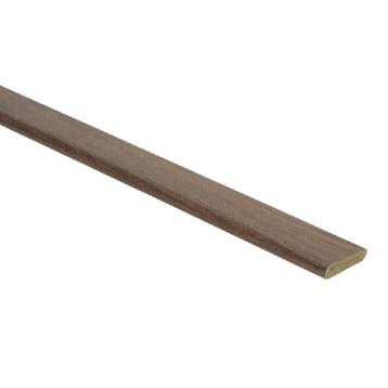 Afwerkl. met plakstrip eiken donker vernist (Afwerklijst), Overige materialen, Verzenden, 50 tot 150 cm, Overige typen