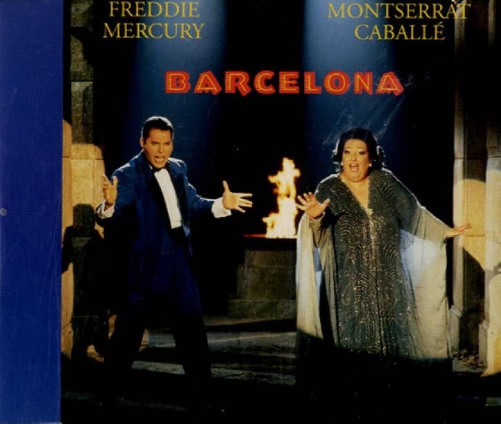 cd single - Freddie Mercury - Barcelona [1987/1992], Cd's en Dvd's, Cd Singles, Zo goed als nieuw, Pop, Verzenden