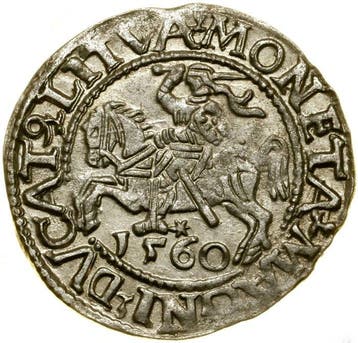 Polen, Litouwen. King Sigismund II Augustus (1545–1572). 1/2