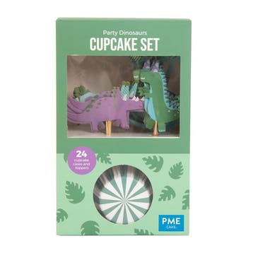 PME Cupcake Set Party Dino 24st., Verzenden, Nieuw