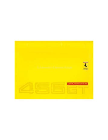 1996 FERRARI 456GTA INSTRUCTIEBOEKJE (EUROPA EDITIE)