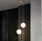 Moderne Glazen Led Hanglamp – Scandinavisch Design Plafondla, Verzenden, Nieuw