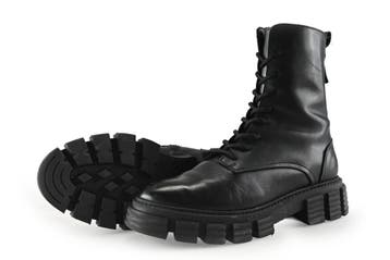 Ann Rocks Veterboots in maat 38 Zwart, Ann Rocks, Verzenden, Zwart, Overige typen