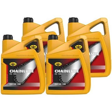 Kroon Oil Aanbieding: 4 X Chainlube Xs 100 5L, Verzenden