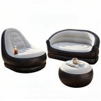 LIVSK Opblaasbare Bank - Zacht Velours - Draagbaar en Ergono, Verzenden, Nieuw