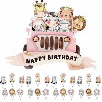 Taart- en cupcake decoraties, toppers en bakjes en meer!, Verzenden, Nieuw, Taarten of Cupcakes, Versiering