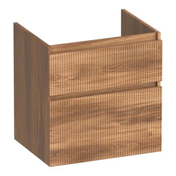 Brauer Delight Wavy - Onderkast - 60 cm - met 2 Softclose, Ophalen of Verzenden, Nieuw