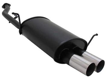 Novus sportuitlaat Bmw 3-Serie E36 Compact 2x76mm RL-Design, Auto-onderdelen, Uitlaatsystemen, Verzenden, Nieuw