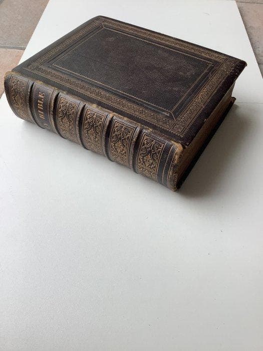 Imperial Illustrated Bible - 1860, Antiek en Kunst, Antiek | Boeken en Bijbels