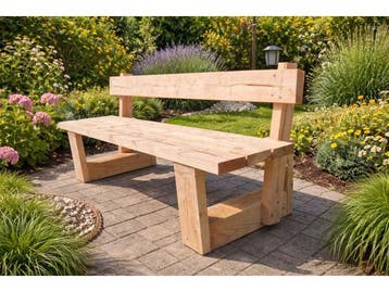 Veiling - Douglas vrijstaande tuinbank - 200x70x83 cm, Tuin en Terras, Tuinbanken, Nieuw
