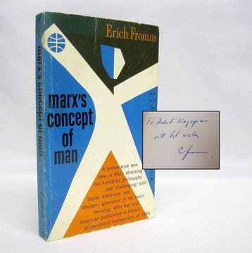 Erich Fromm - Marxs Concept of Man - Signed 1st Edition -