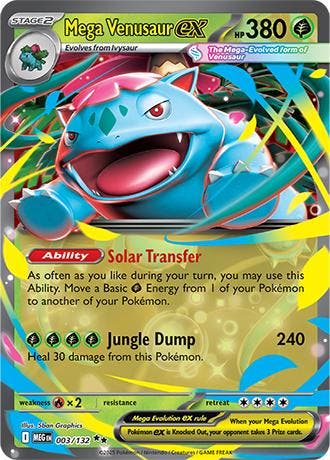 Mega Venusaur ex (MEG 003), Ophalen of Verzenden, Nieuw