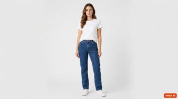 Wrangler Jeans Dames maat WW34 / L30 Blauw Vintage, Kleding | Dames, Ophalen of Verzenden, Nieuw