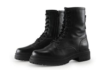 Nelson Veterboots in maat 39 Zwart, Verzenden, Zwart, Overige typen, Zo goed als nieuw