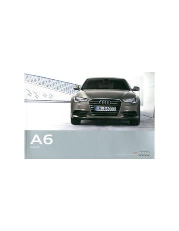 2014 AUDI A6 LIMOUSINE BROCHURE ENGELS (INDIA), Nieuw, Audi, Author
