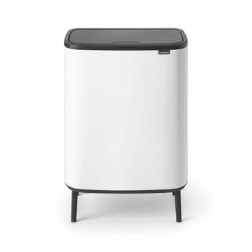 Brabantia Bo Touch Bin Hi 60L Wit | Retourdeal 40%, Huis en Inrichting, Verzenden, Nieuw