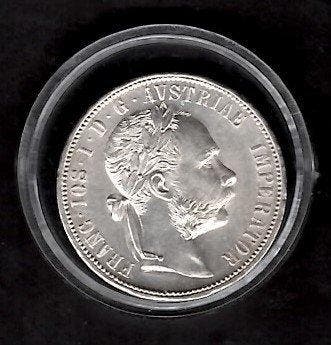Oostenrijk. Franz Joseph I. 1 Florin 1879 (Zonder, Postzegels en Munten, Munten | Europa | Niet-Euromunten