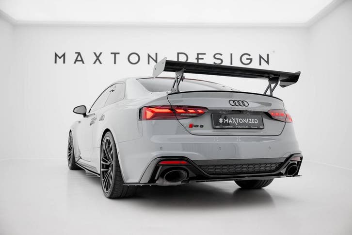 Maxton Carbon Spoiler met beugels V.1 Audi A5 / A5 S-Line /, Auto diversen, Tuning en Styling, Verzenden