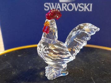 Swarovski - Beeldje - Cockerel Rooster - 247759 - Kristal