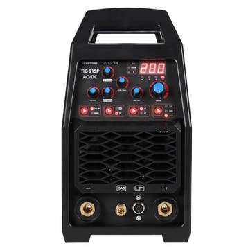 Lasinverter TIG 215P AC/DC, Ophalen of Verzenden, Nieuw, 150 tot 250 ampère, Tig