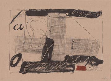 Antoni Tapies (1923-2012) - Llambrec Material II