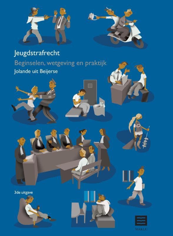Jeugdstrafrecht 9789046609095 Jolande Uit Beijerse, Boeken, Wetenschap, Zo goed als nieuw, Verzenden