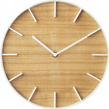 Yamazaki Wandklok - Rin - Beige, Nieuw