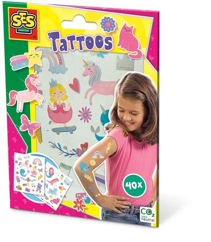 SES - Tattoos voor kinderen - Sprookjes | SES Creative -, Hobby en Vrije tijd, Knutselen, Nieuw, Verzenden