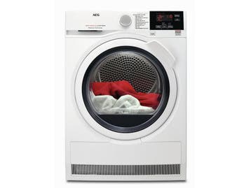 AEG T6DBG82W - Condensdroger - 8 kg ProSense energiezuinig, Verzenden, Zo goed als nieuw