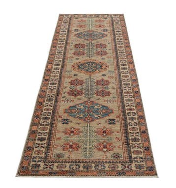 Kazak - Meisterstück - Nieuw - Loper - 254 cm - 79 cm, Nieuw