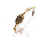 Lapponia Pola Negri; 14k Gouden Dames Horloge, Overige merken, Leer, Polshorloge, Ophalen of Verzenden