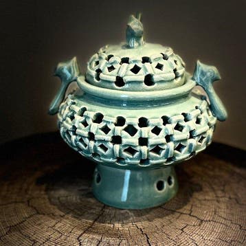 Goryeo-Style Celadon - Unseki -  - Wierookbrander -